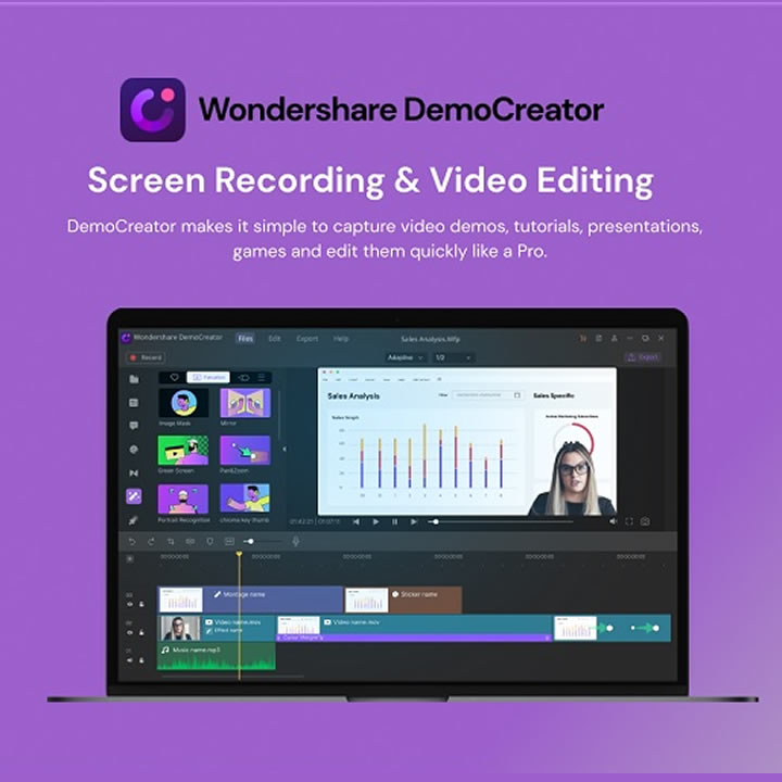 DemoCreator V5.0 Upgrade: Advanced Video Recording and Editing Effects for Educational Videos
