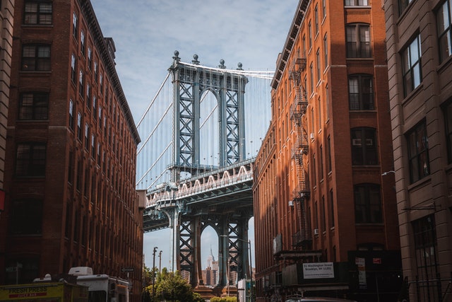 view of Brooklyn bridge